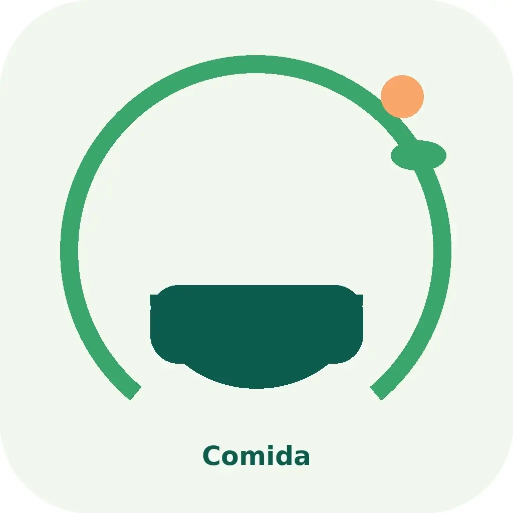 Icono de alimentación y agua en Animalia
