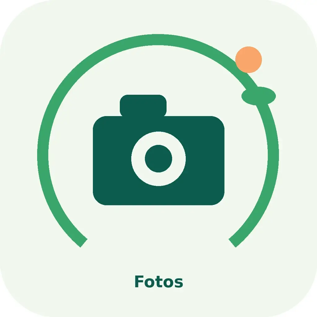 Icono de diario, fotos y notas en Animalia